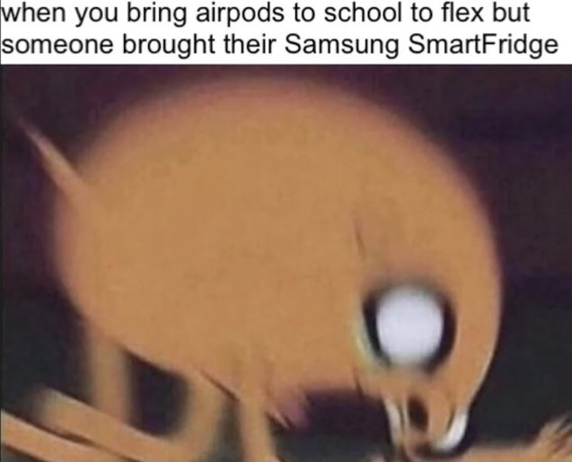 Smart fridges are the "pinnacle of technological advancement"