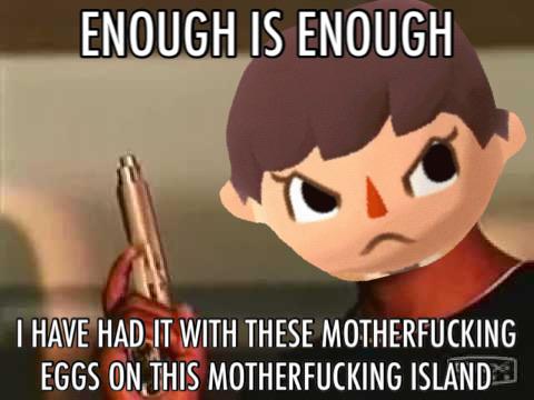 enough is enough when it comes to the easter eggs