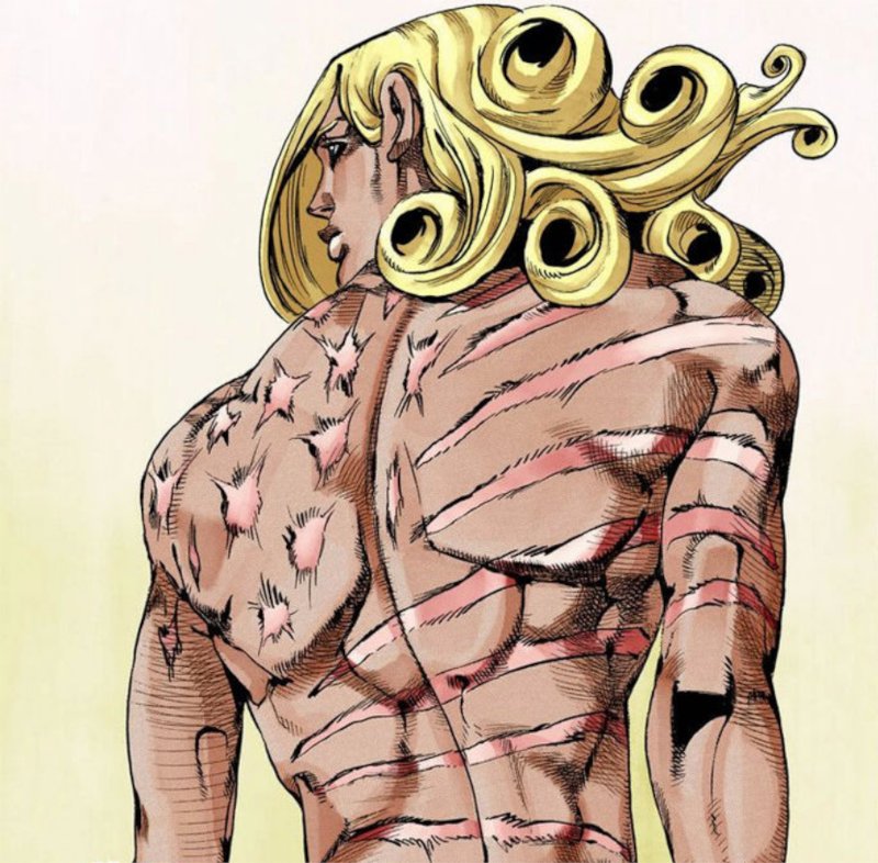 Funny Valentine's scarred back