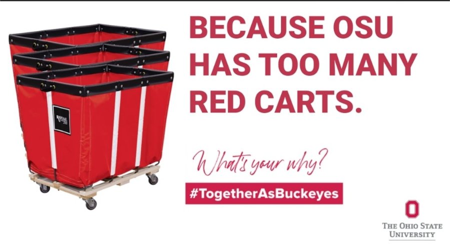 because OSU has too many red carts
