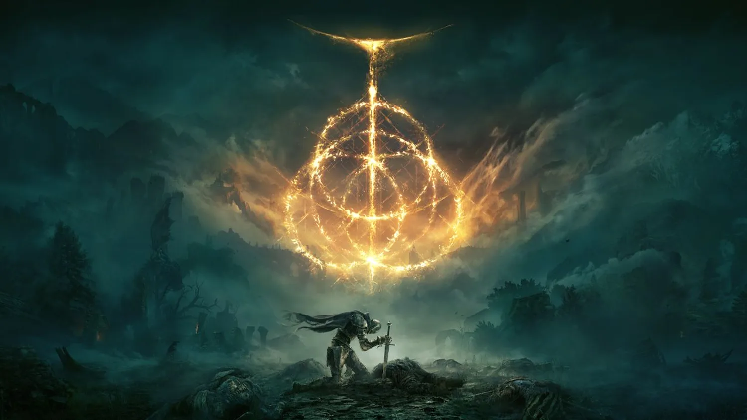 The main cover art of Elden Ring